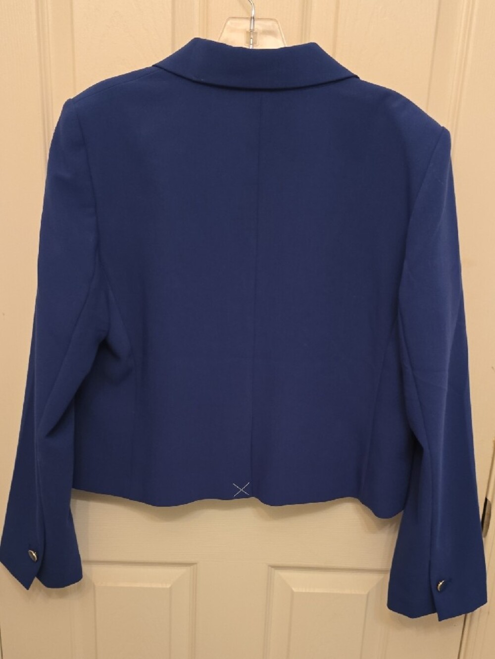 Ann Taylor Factory Royal Blue Cropped Blazer - Picture 7 of 8